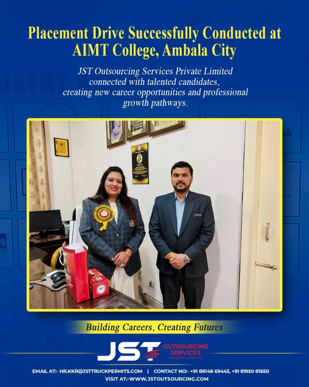 Instagram post from jstoutsourcingpvt.ltd. This post is in position 1.