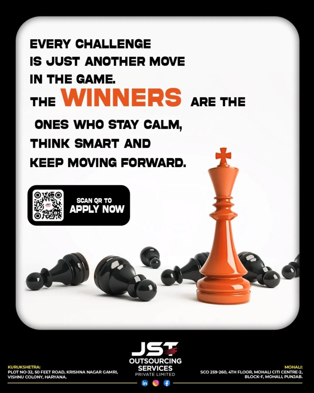 Instagram post from jstoutsourcingpvt.ltd. This post is in position 3.