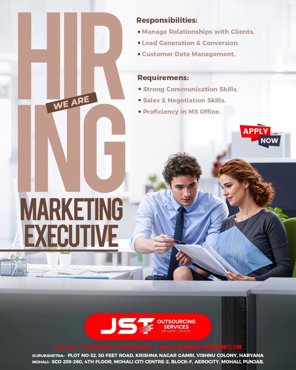 Instagram post from jstoutsourcingpvt.ltd. This post is in position 2.